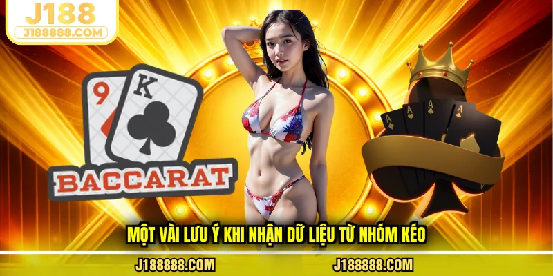 Một vài lưu ý khi nhận dữ liệu từ nhóm kéo